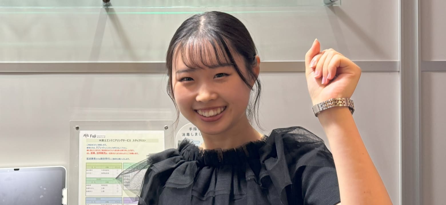 管理部所属　入社2年目　Sさん